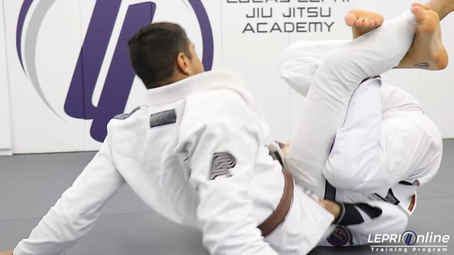 De La Riva to Berimbolo Variation to Leg Drag