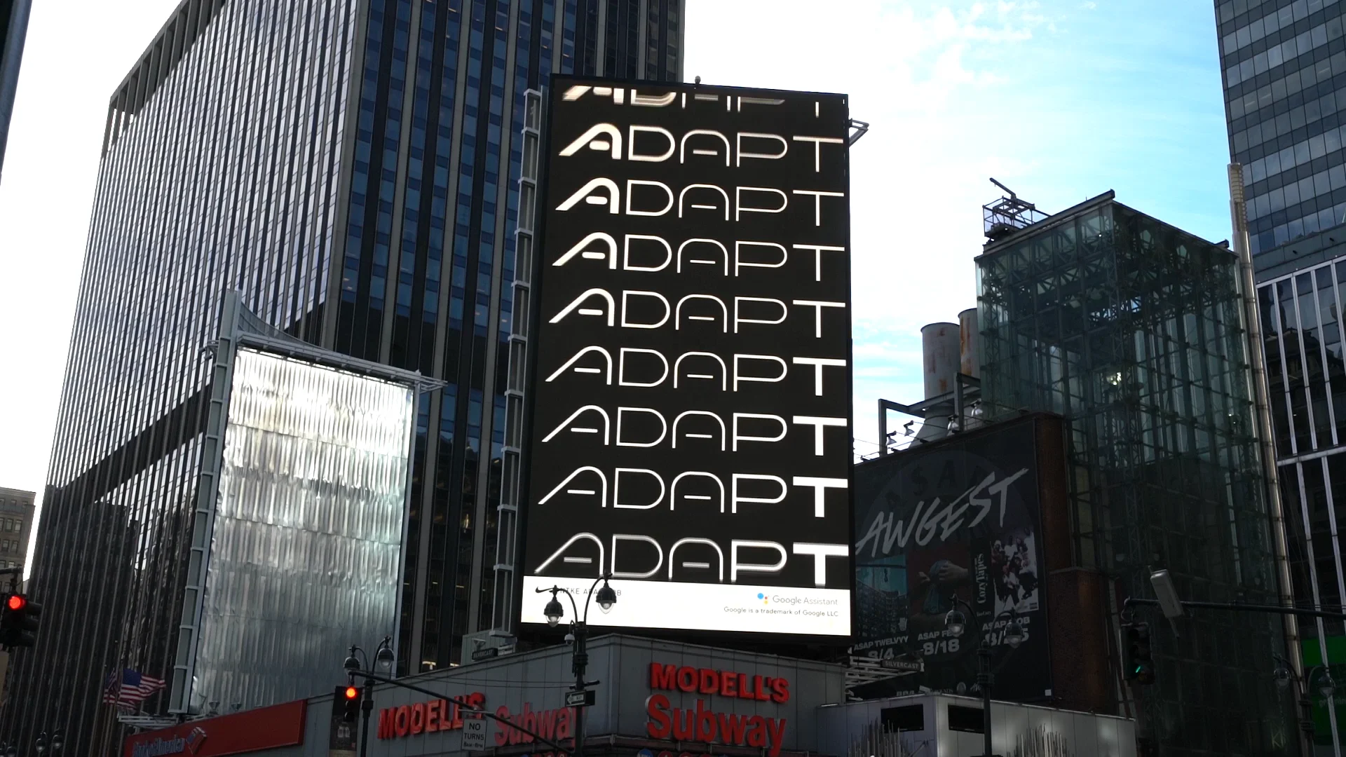 Nike x Louis Vuitton billboard in NYC #foryou #fyp #eandjbillboards #3