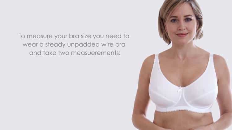 How to measure your bra size - Video tutorial
