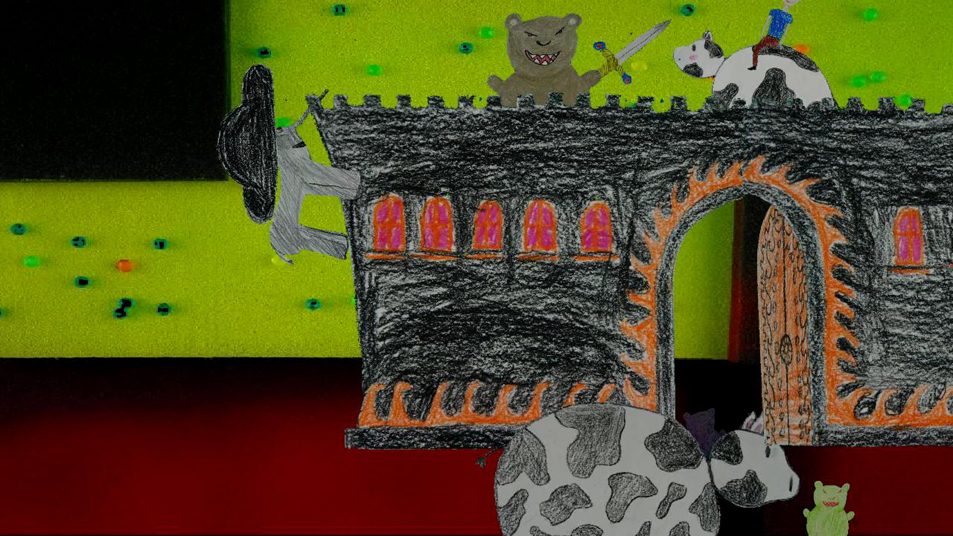 KinderuniKunst 2019: Workshop 087 – "Klick Trick Action"