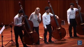 B. Calvo y Cuarteto de Contrabajos Dittersdorf de Unidad Editorial: «Debajo del contrabajo»