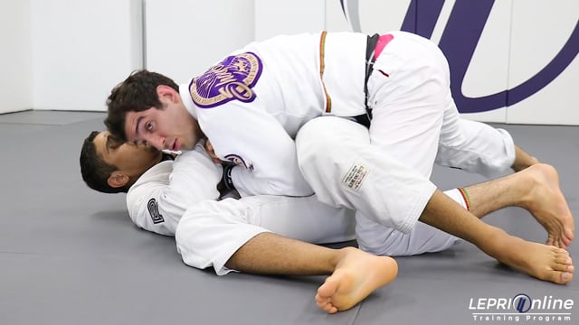 De La Riva to Berimbolo to Leg Drag When Opponent Defends