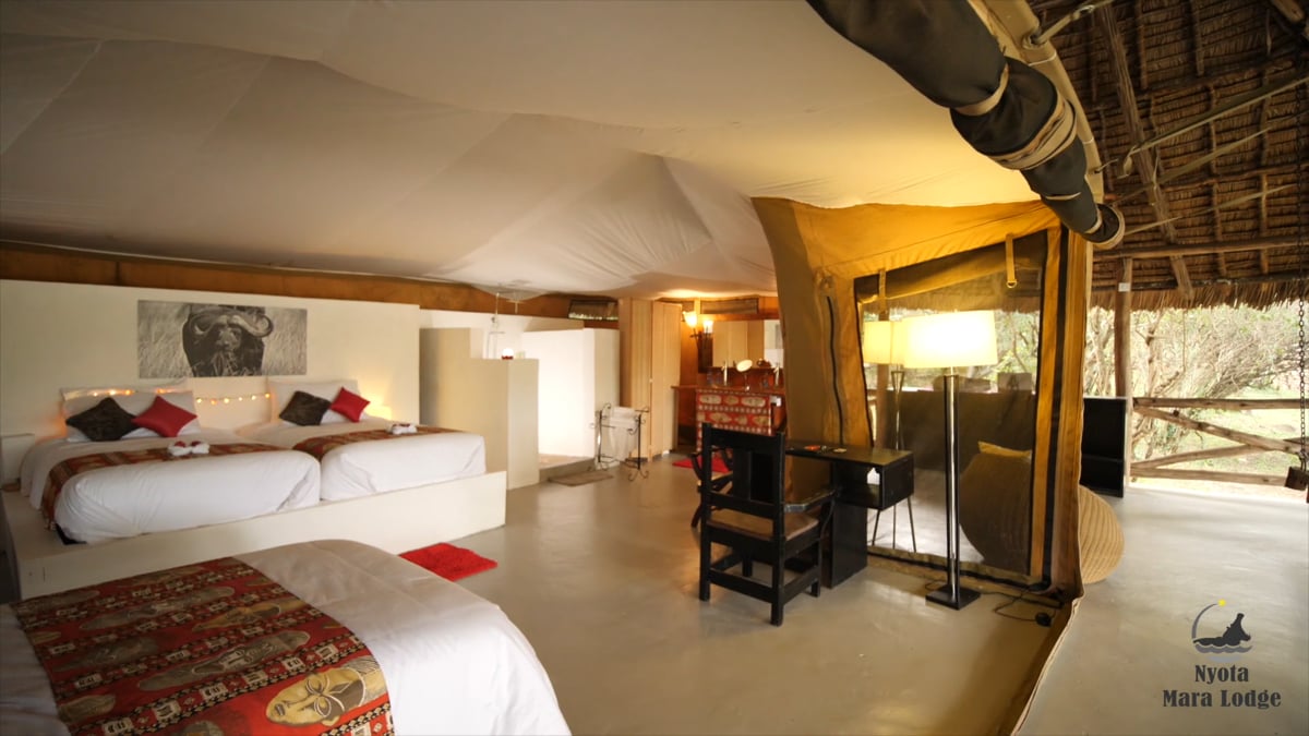 Lodge de charme situé à Masaï Mara Kenya