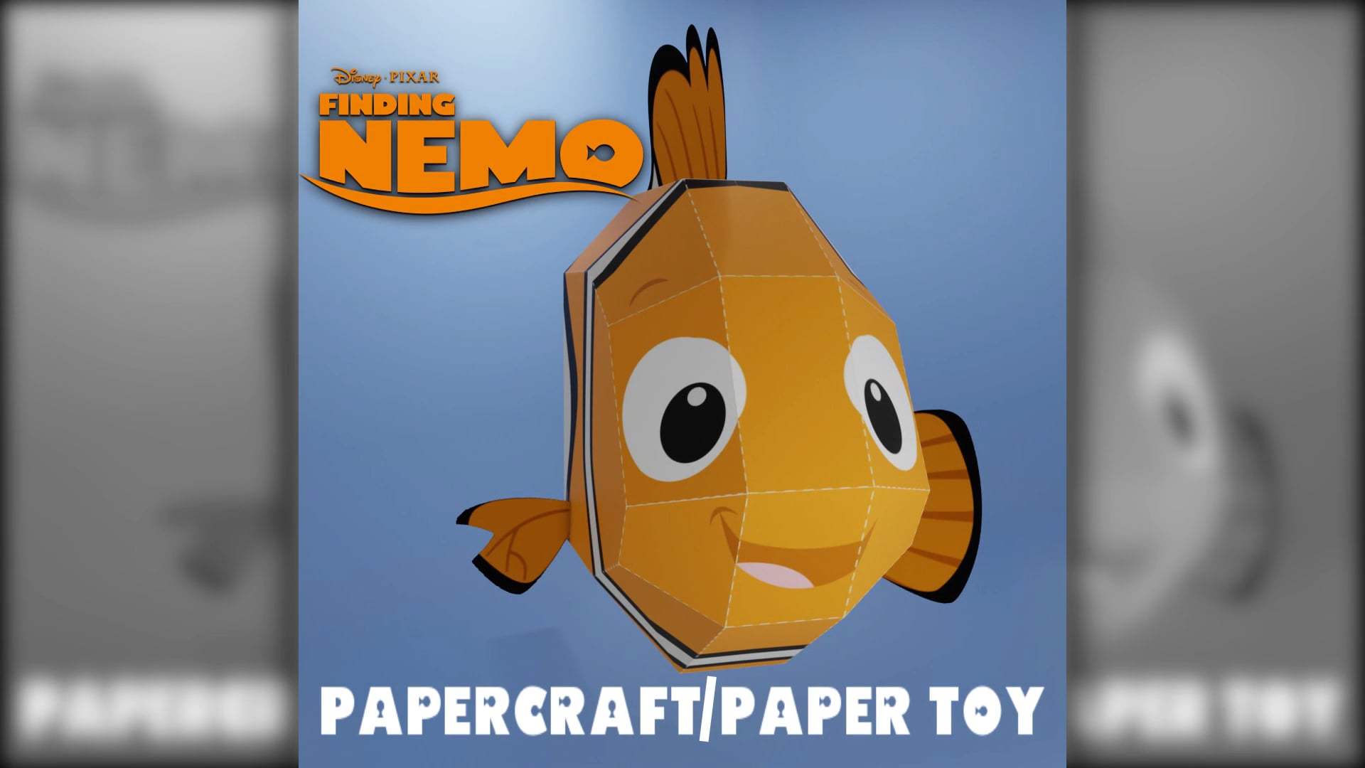 #09 - Procurando Nemo - Papercraft / Paper Toy on Vimeo