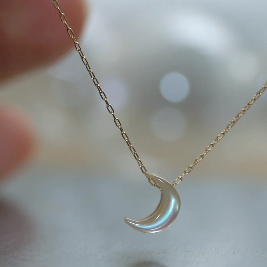 海の月 ネックレス - Kei Nakamura Jewellery | 屋久島で生まれる感動