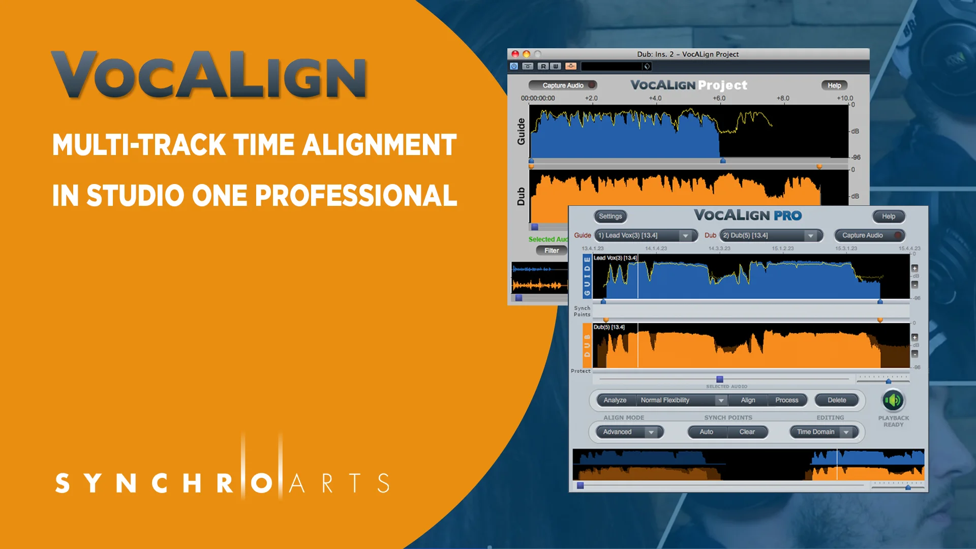 Multi tracks. VOCALIGN Pro. Vocal align. SYNCHROARTS VOCALIGN Pro. VOCALIGN Project 3 VST.