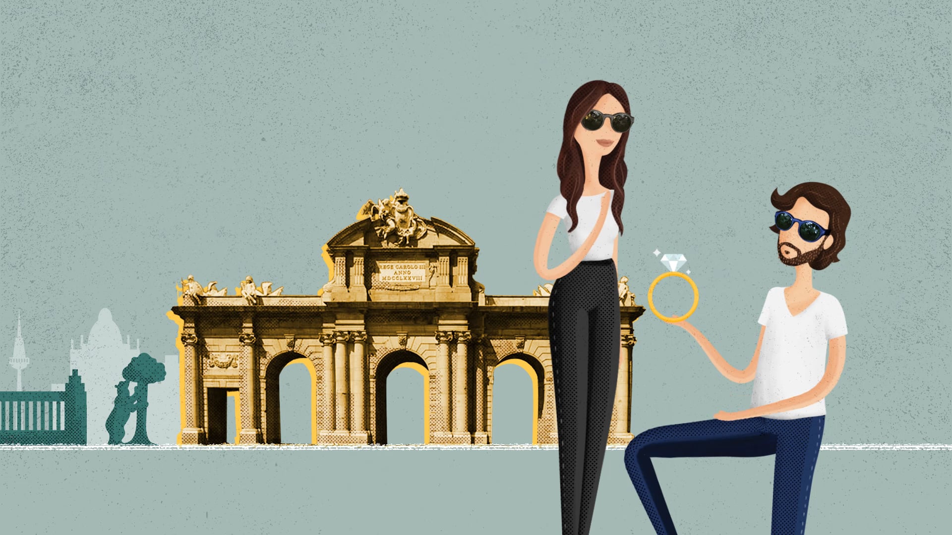 Hana & Kareem Save the Date Animation