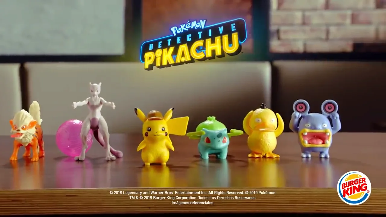 Pokemon detective cheap pikachu burger king