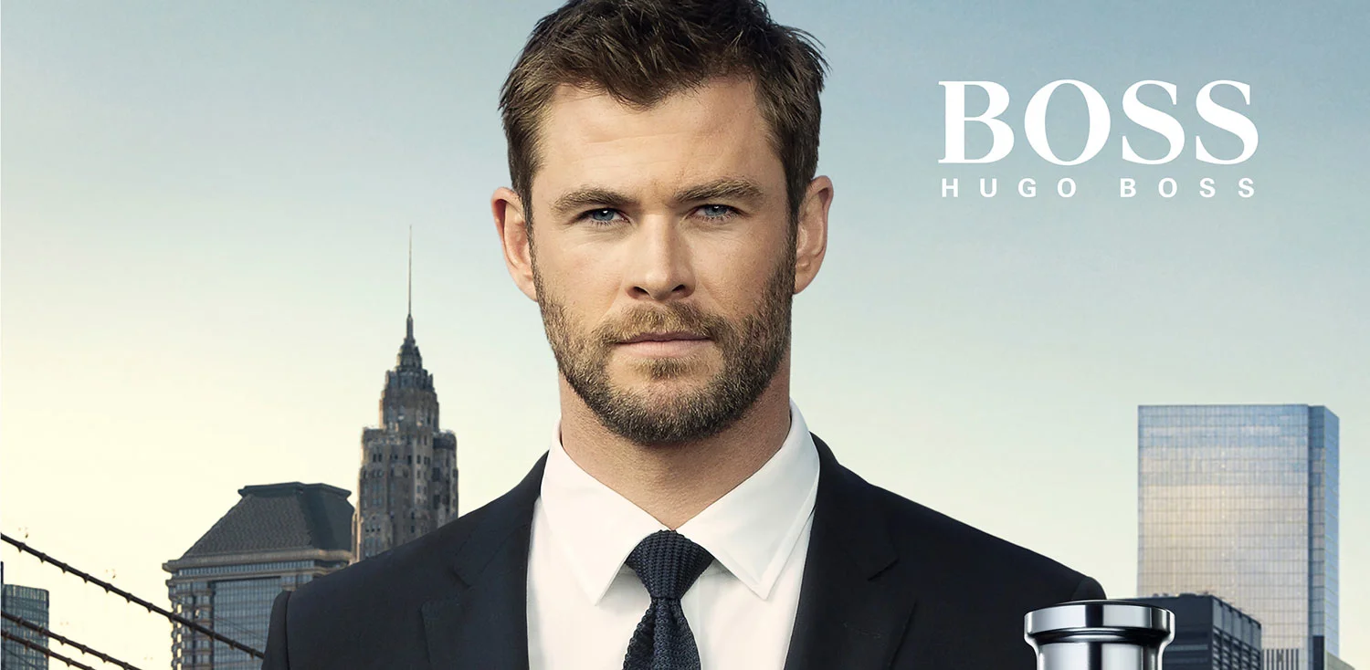 Hugo boss advert clearance hemsworth