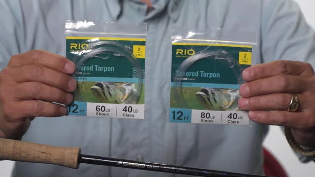 RIO TAPERED TARPON LEADER 12FT 2 PACK — TCO Fly Shop