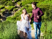 Teagan and Bryce Adventure Engagement Photography Blue Ridge Mountains NC Asheville