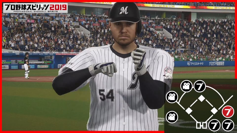 マリーンズ・レアード×プロ野球スピリッツ2019