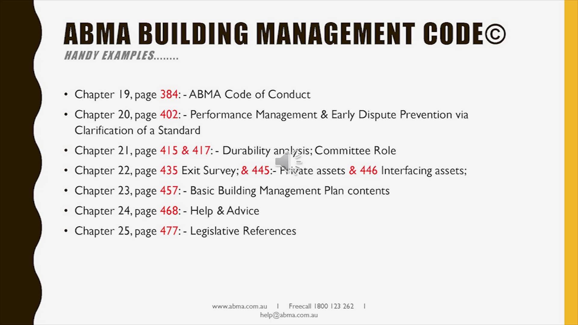 ABMA - Unit 2 - Lesson 2 - Overview of Chapters 19 to 25 on Vimeo