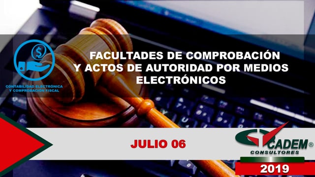 Facultades de comprobación y actos de autoridad por medios electrónicos