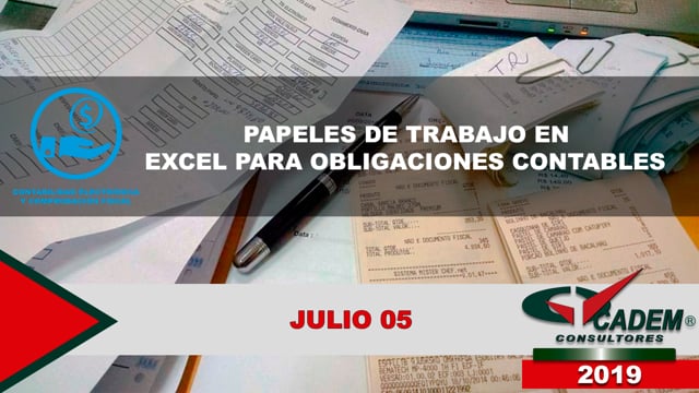 Papeles de trabajo en Excel para obligaciones contables (Automatización).