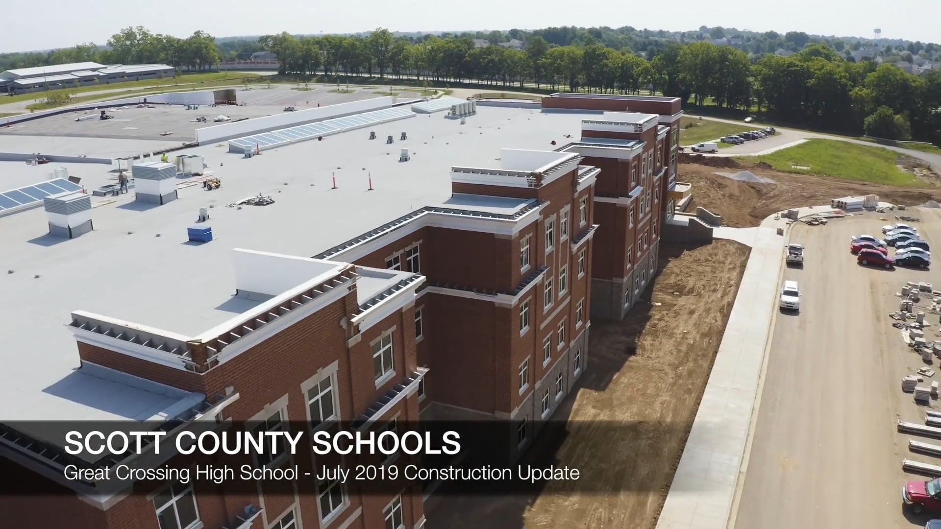 Great Crossing High School - July 2019 Construction Update on Vimeo