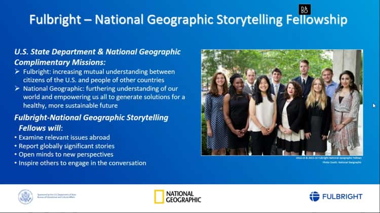 Meet the 2023 Fulbright-National Geographic Award Recipients – National  Geographic Society Newsroom