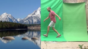 Green screen removal