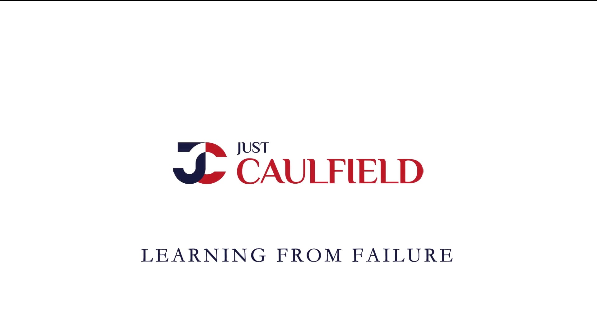 LEARNING FROM FAILURE