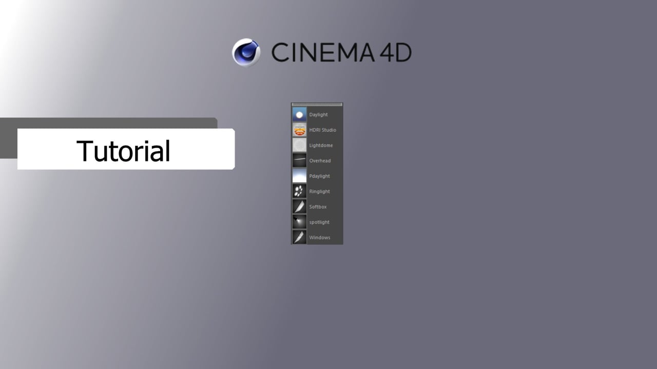 C4D Tip: Icons for your presets