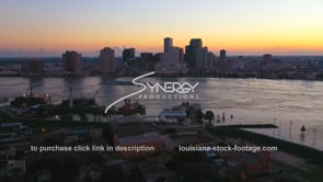 1378 Nice New Orleans aerial drone view