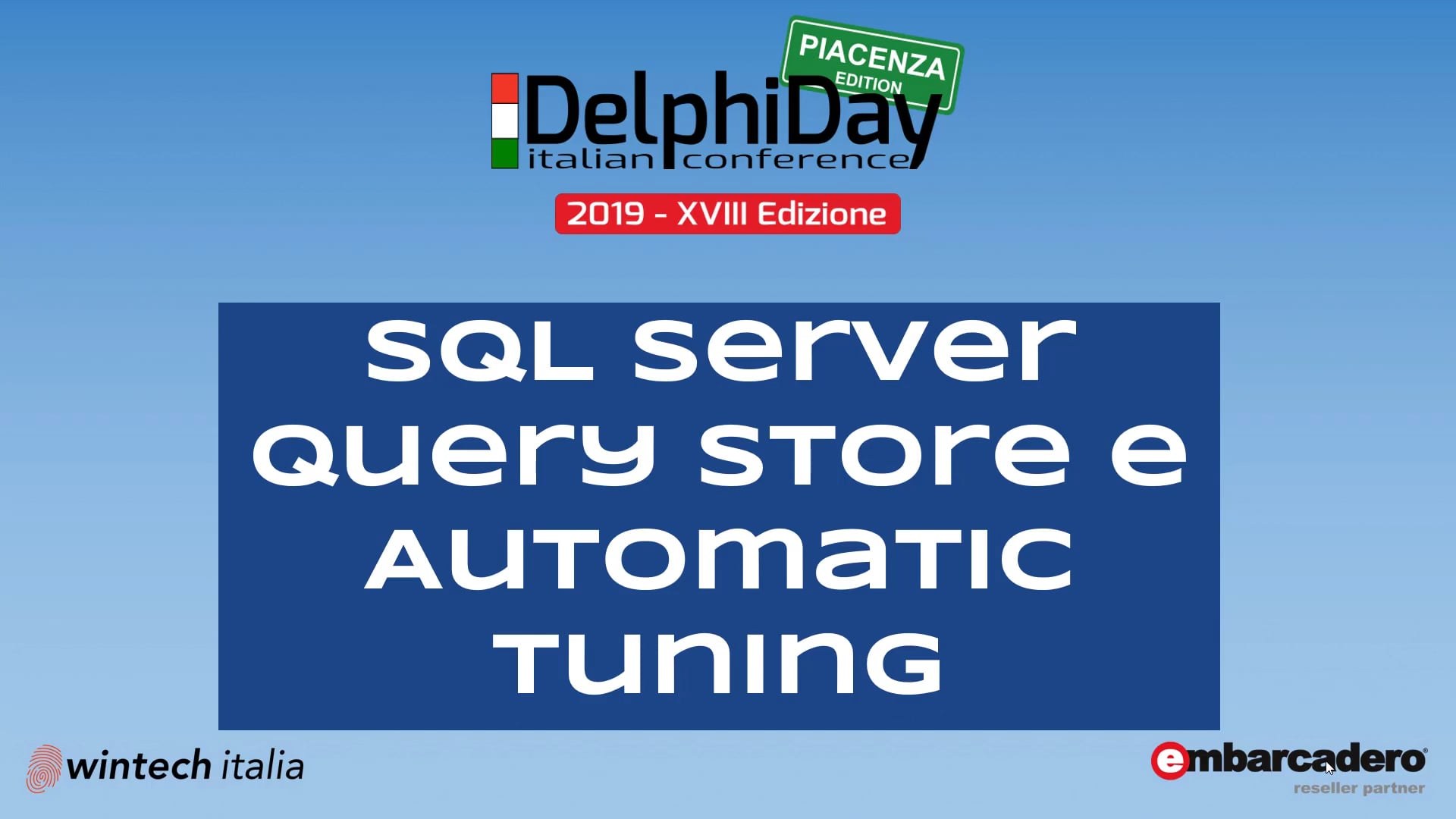 tidligste Sætte Gamle tider SQL Server Query Store e Automatic Tuning on Vimeo