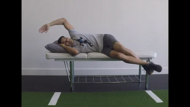 quadratus lumborum stretch supine