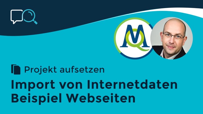 2.7 Import von Internetdaten am Beispiel Webseiten
