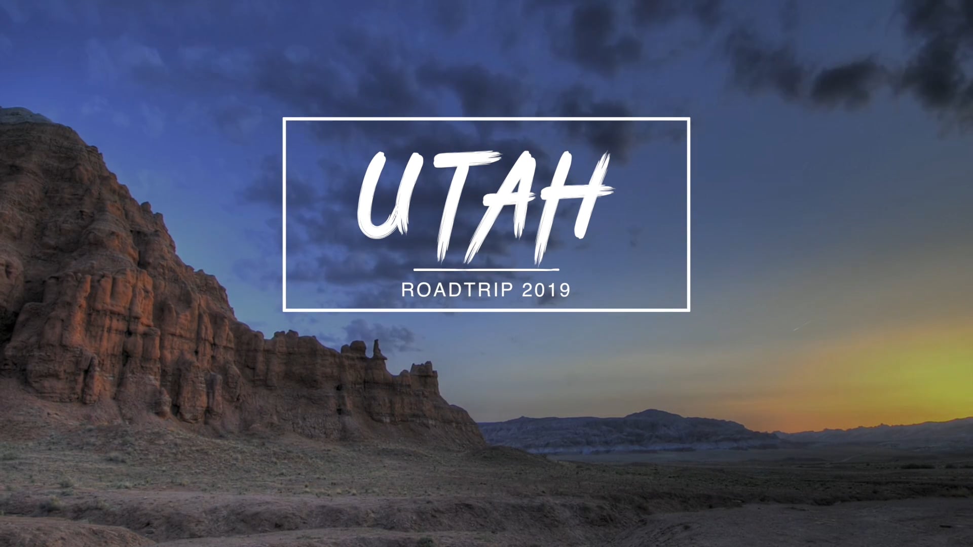 UTAH Roadtrip 2019
