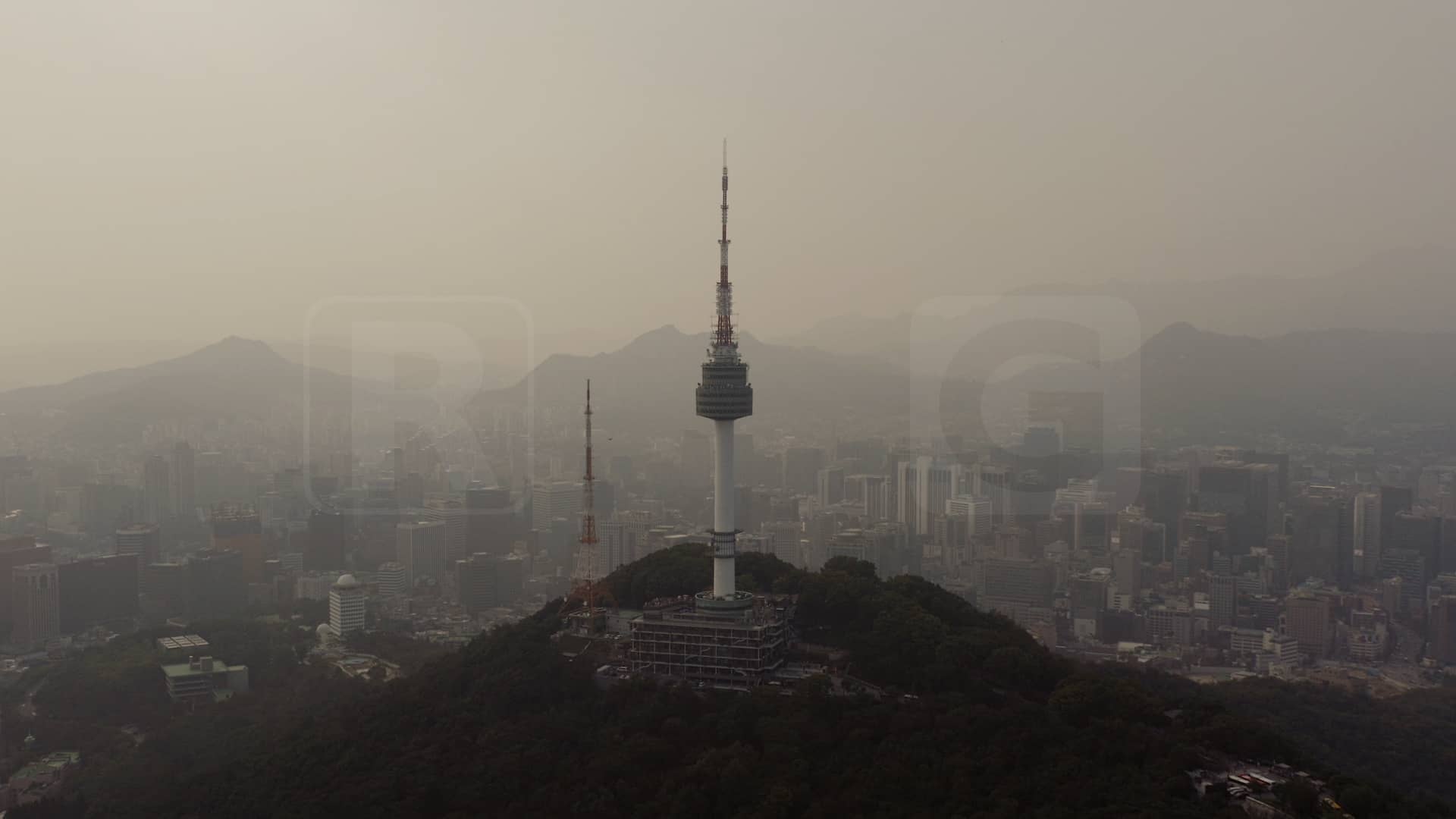 Seoul from the Sky - N Seoul Tower (Drone, Flight View) on Vimeo