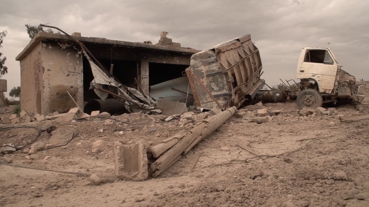 CGTN - EASTERN SYRIA - APRIL 2019