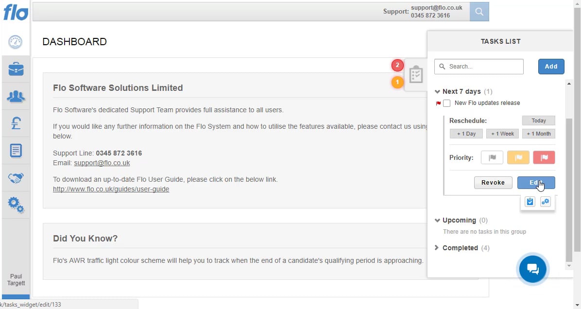 How to add and share a task on Vimeo
