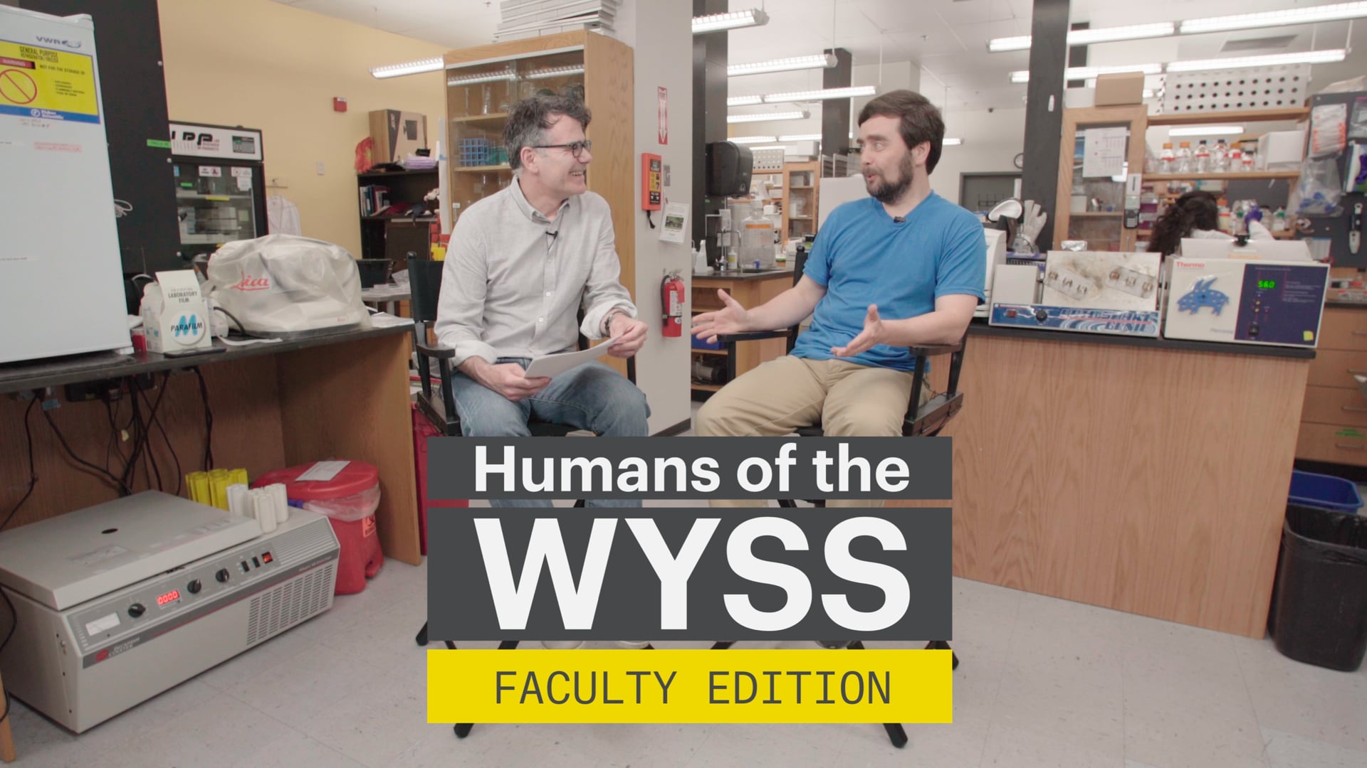 Humans of the Wyss - Faculty Edition with Mike Levin