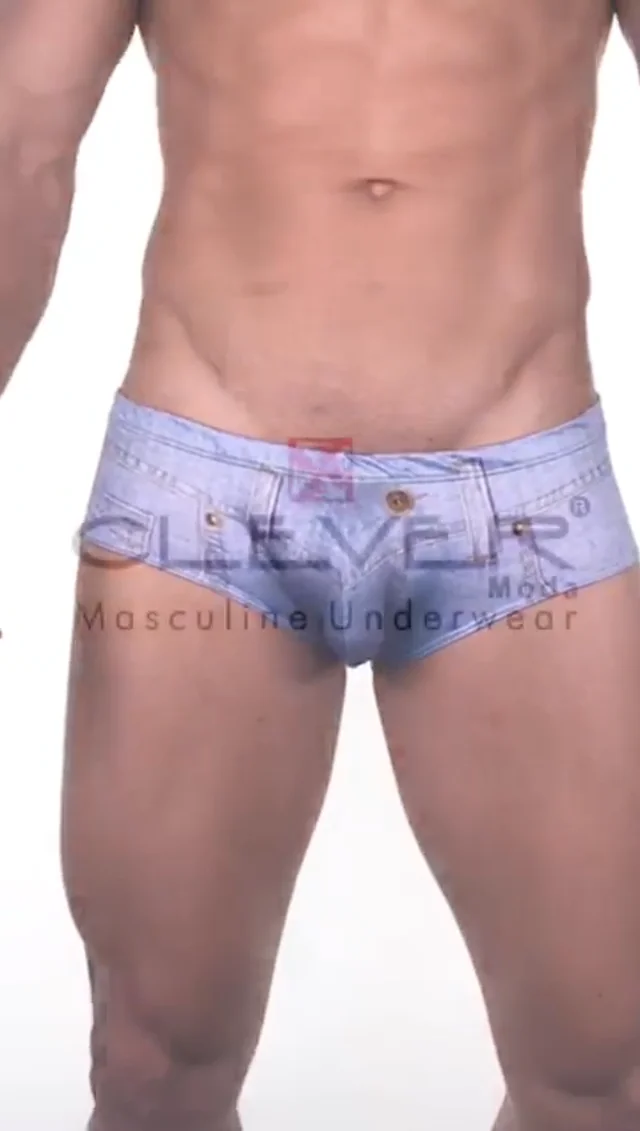 Clever 5340 Matches Piping Briefs Color White –