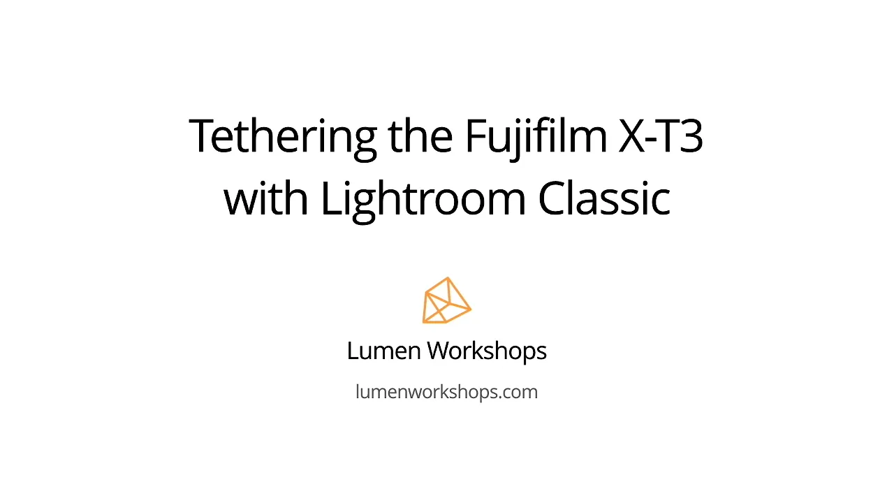 fuji xt3 tethering lightroom