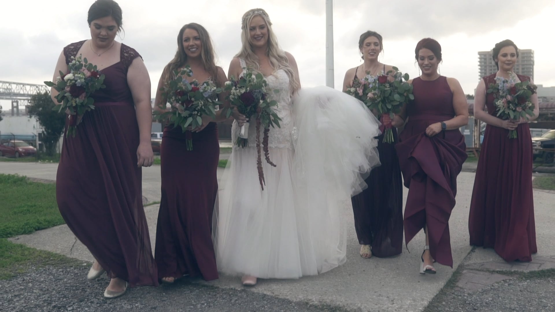 Emily & Scott | Instagram Highlight | A Sunset Wedding on Algiers Point