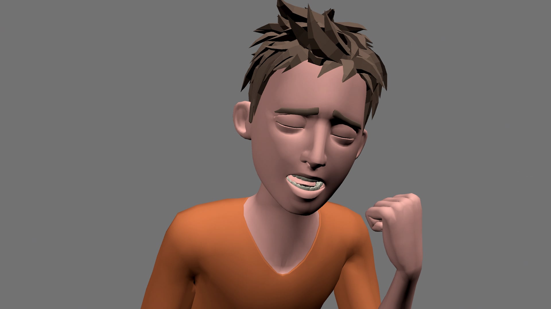 Character Animation: She loves this horse