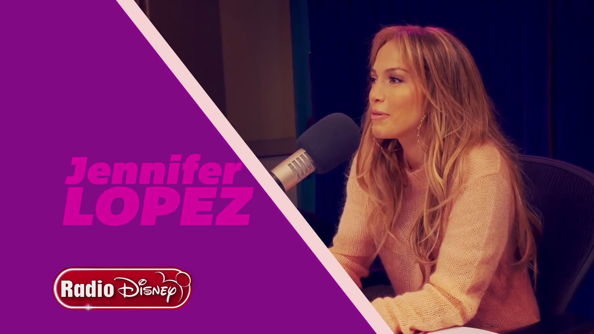 Jennifer Lopez and Girls' Life Radio Disney
