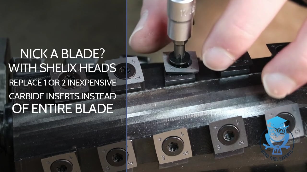 Advantages of a Byrd Tool Shelix Cutter Head on Vimeo