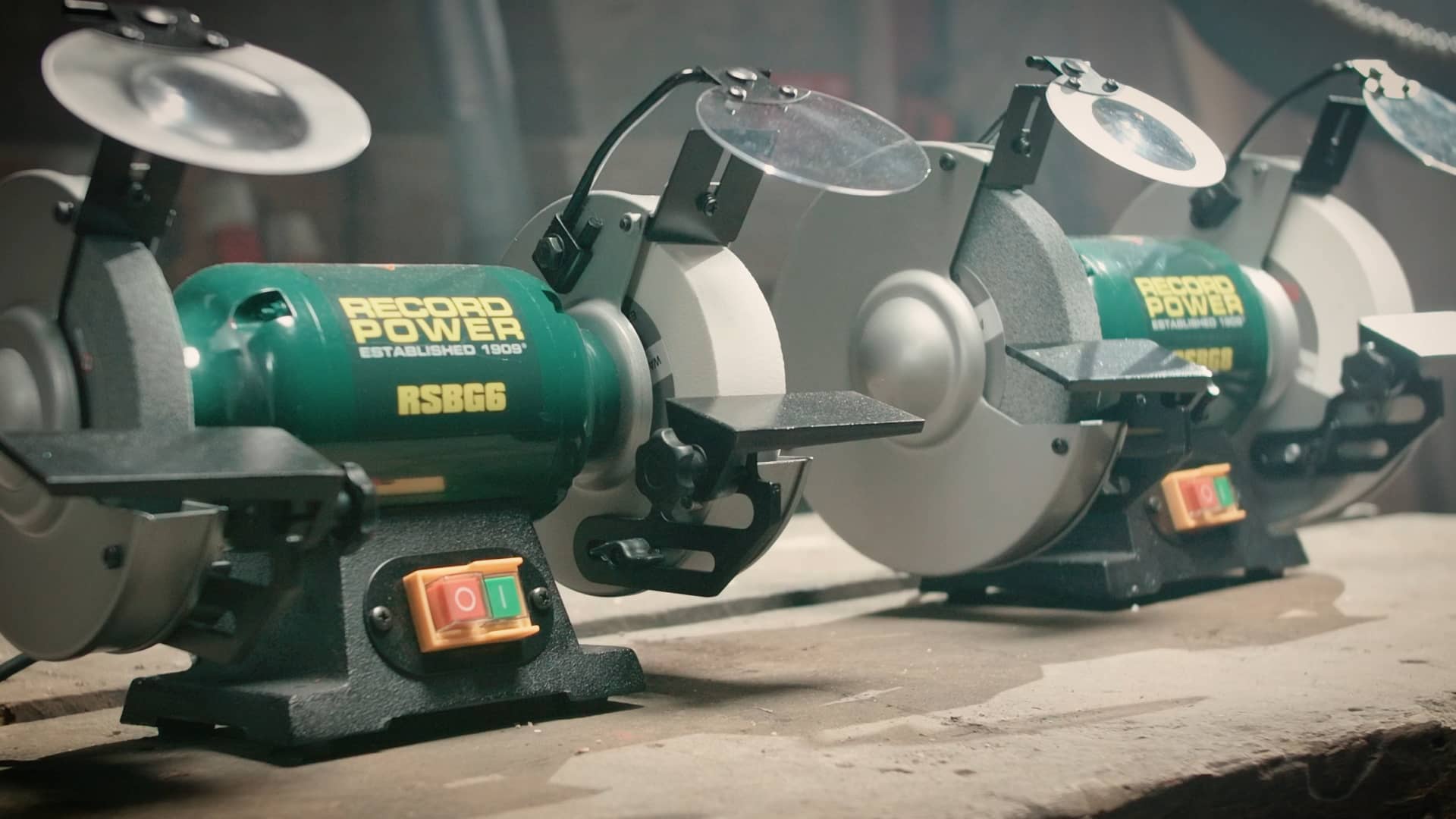 Record Power RSBG6 6" and RSBG8 8" Grinders on Vimeo