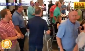 A Capella Group Fills Chick-fil-a with Song