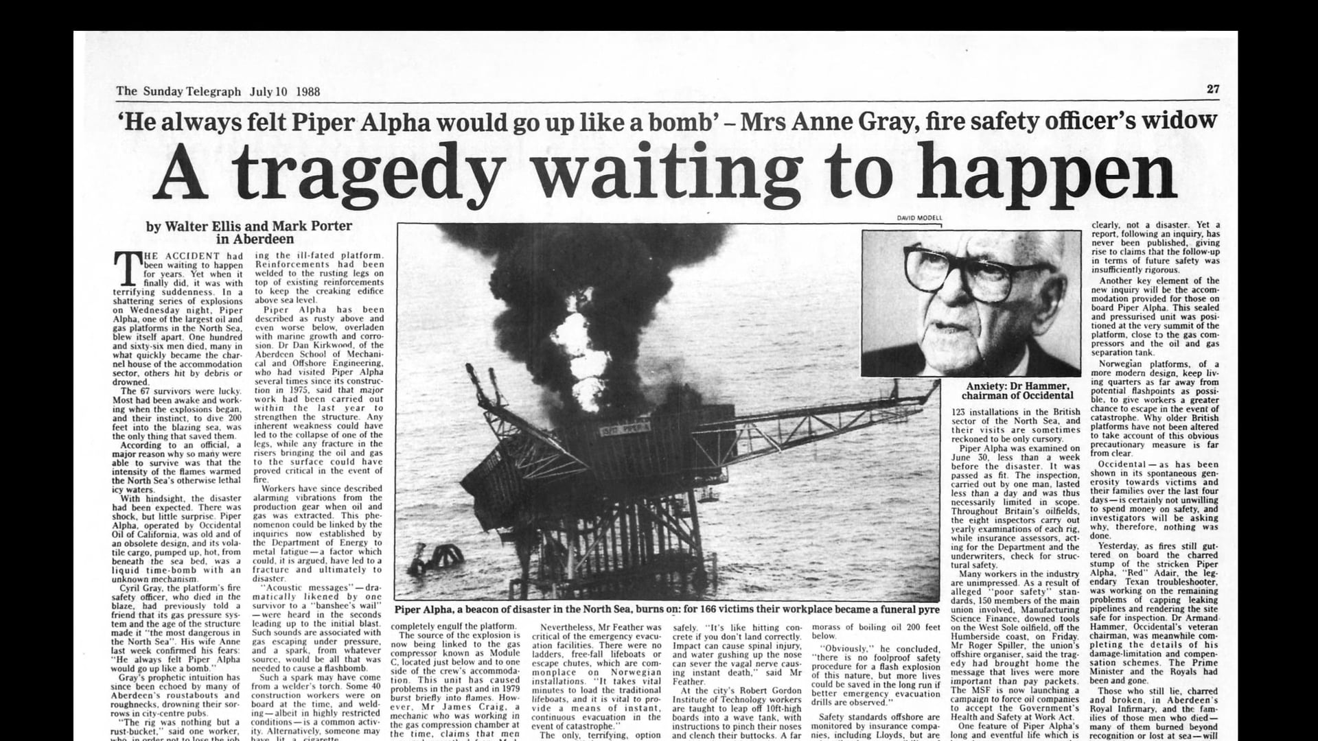 The Piper Alpha Inferno - Flight Safety Magazine