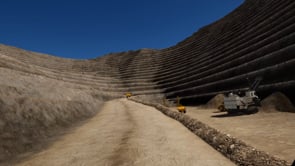 Mining Virtual Reality  - Open Pit and Haulage Roads