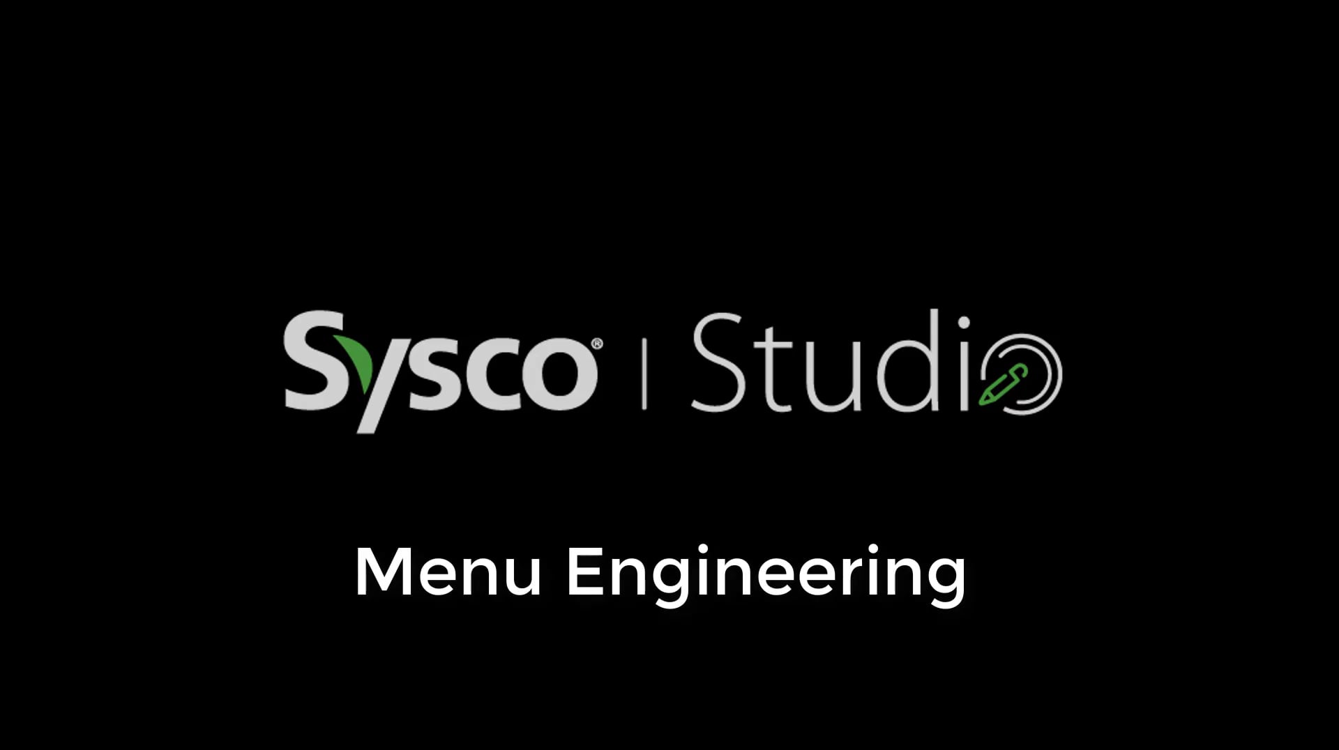 Sysco Studio Video Library - Sysco | Studio Menu Engineering on Vimeo
