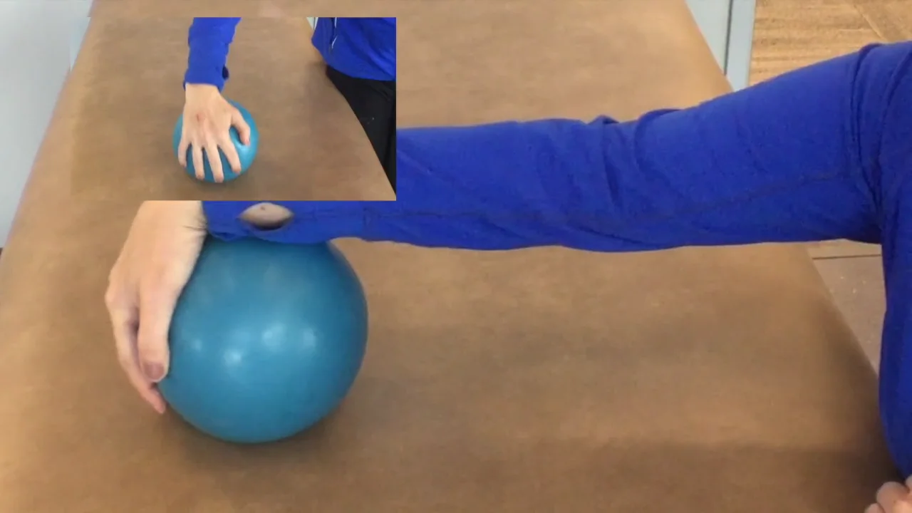 Wrist best sale ball exercise