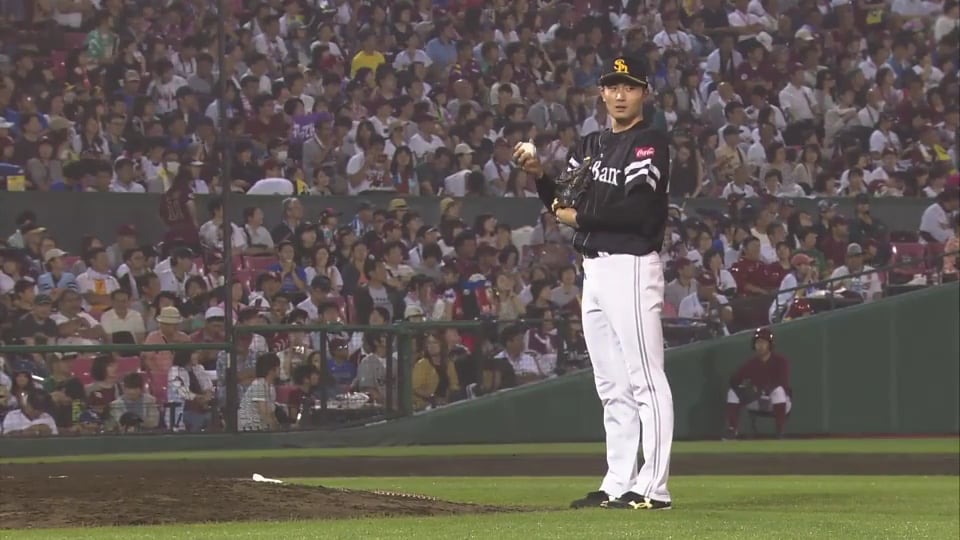 【5回裏】ホークス・高橋純 緊急登板も相手を1球で仕留める!! 2019/7/20 E-H