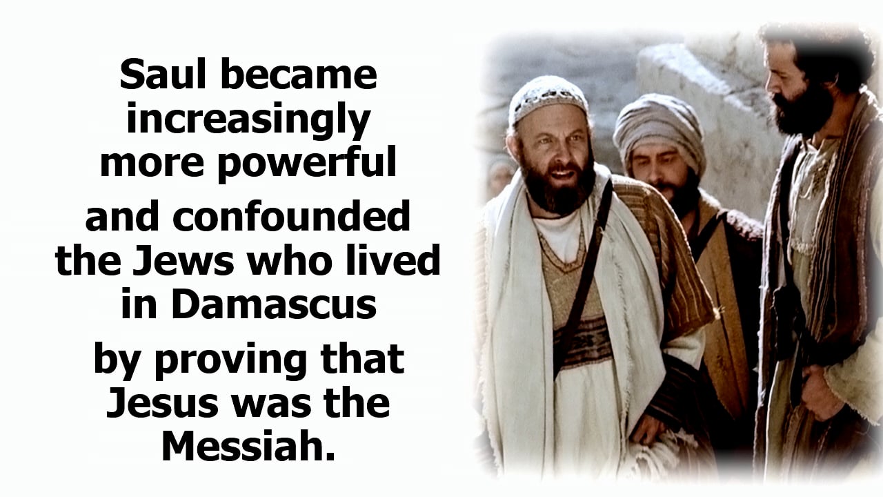 Acts 9/Gal. 2: Paul: the Lost Years