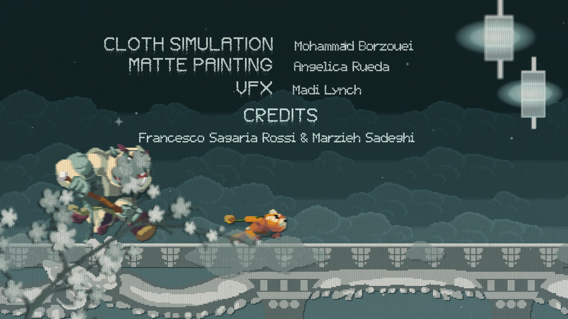 "Across The Bridge" (Credits)