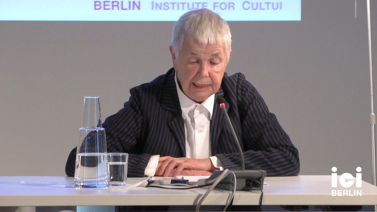 Talk by Marianne Schuller