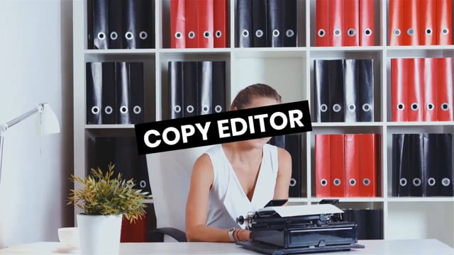 Copy Editor video 3